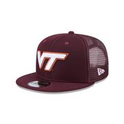 Virginia Tech New Era 9Fifty Snapback Flat Brim Hat